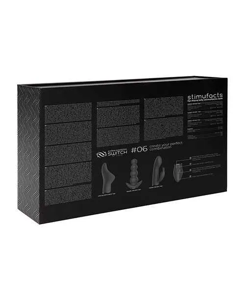 Vibrators Switch Shots Switch Pleasure Kit 6 Black