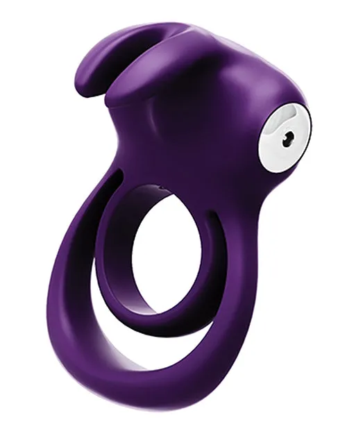 Vibrators VeDO Thunder Bunny Rechargeable Dual Ring Perfectly Purple Vedo Vibrators VeDO Thunder Bunny Rechargeable Dual Ring Perfectly Purple Vedo