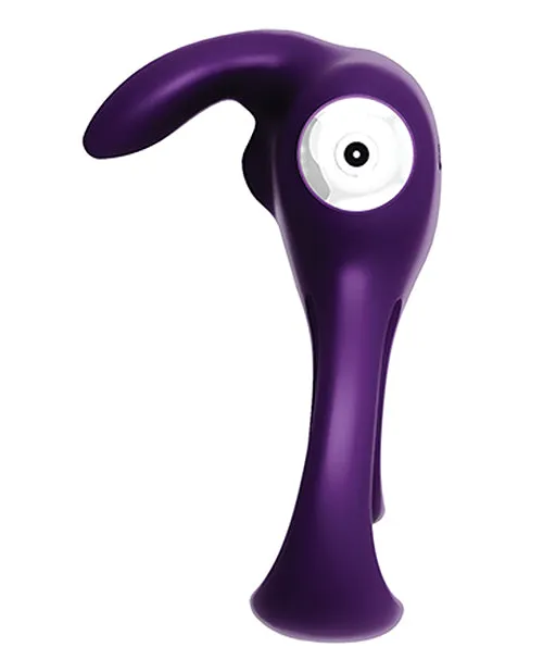 Vibrators VeDO Thunder Bunny Rechargeable Dual Ring Perfectly Purple Vedo Vibrators VeDO Thunder Bunny Rechargeable Dual Ring Perfectly Purple Vedo