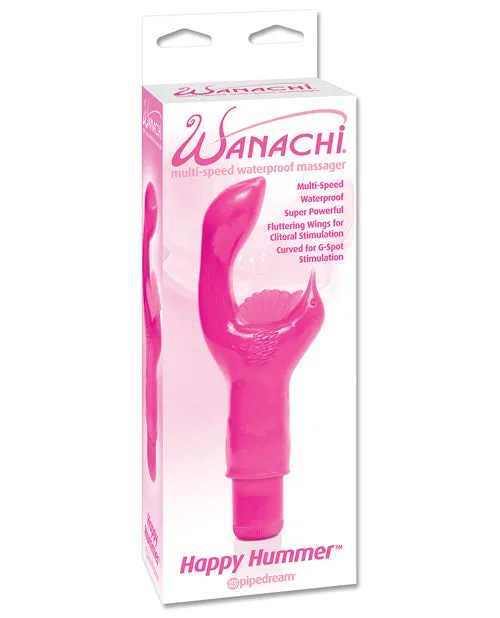 Vibrators Wanachi Wanachi Happy Hummer GSpot Massager Pink Vibrators Wanachi Wanachi Happy Hummer GSpot Massager Pink