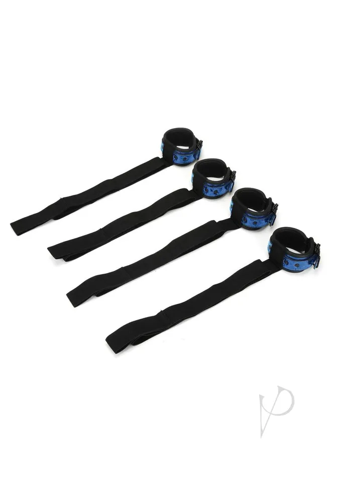 Vibrators Whipsmart WhipSmart Diamond Bed Ties Bedroom Restraint Blue Vibrators Whipsmart WhipSmart Diamond Bed Ties Bedroom Restraint Blue
