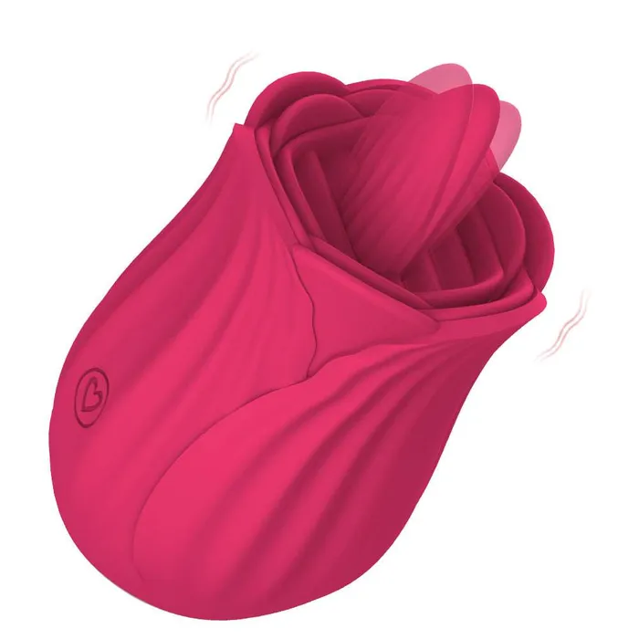 Vibrators Wild Night Fantasies Double Stimulator Rose Licking Vibrator