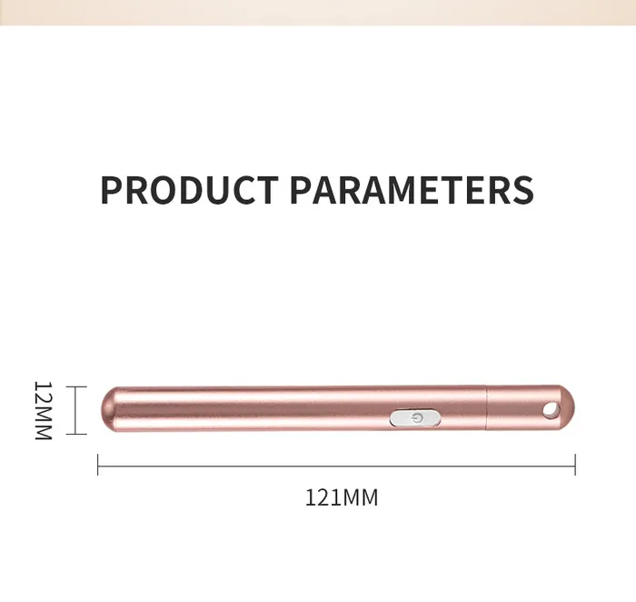 Vibrators Wild Night Fantasies Rose Gold Vibration Necklace 7 Frequency