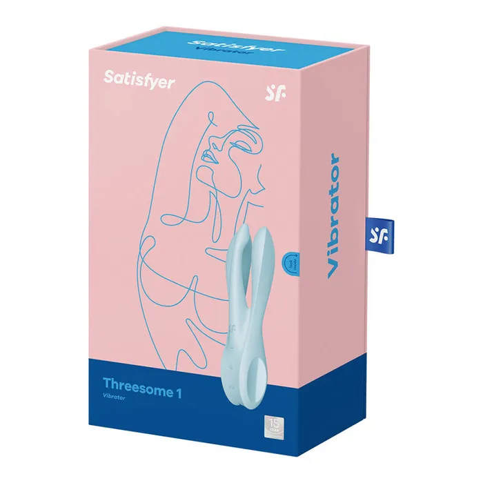 Vibrators Wild Night Fantasies Satisfyer Threesome 1 Triple Head Vibrating Stimulator