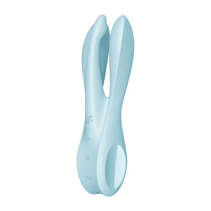 Vibrators Wild Night Fantasies Satisfyer Threesome 1 Triple Head Vibrating Stimulator