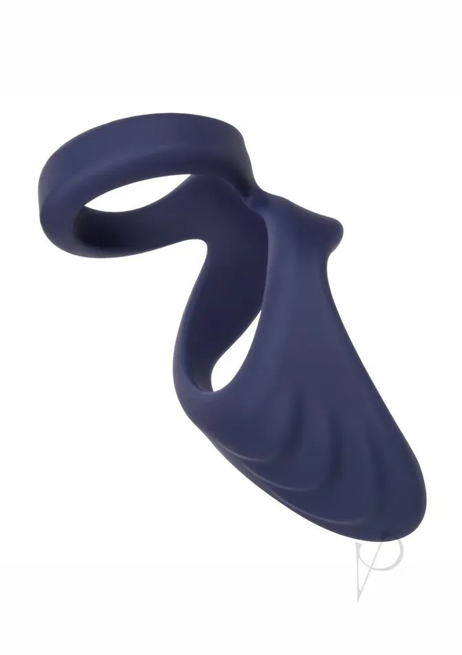 Viceroy Perineum Dual Ring Silicone Cock Ring Blue Viceroy Male Sex Toys Viceroy Perineum Dual Ring Silicone Cock Ring Blue Viceroy Male Sex Toys
