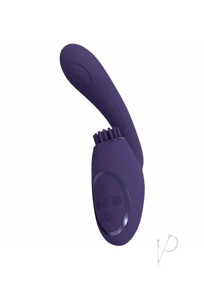 Vive By Shots Vibrators Vive GEN Rechargeable Silicone Triple Motor GSpot Vibrator with Pulse Wave Purple Vive By Shots Vibrators Vive GEN Rechargeable Silicone Triple Motor GSpot Vibrator with Pulse Wave Purple