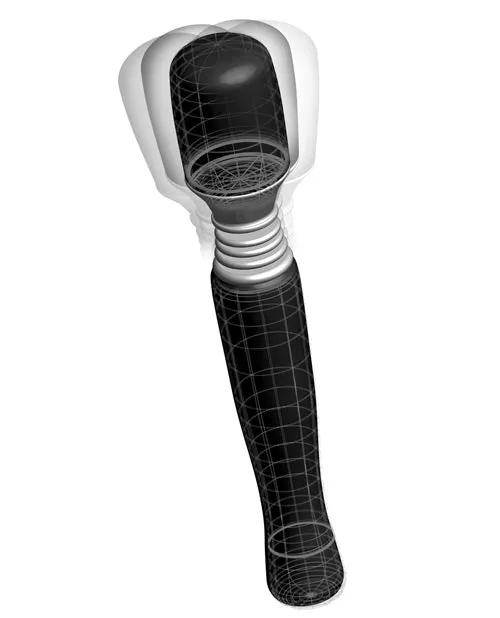 Wanachi Vibrators Maxi Wanachi Wand Massager Black Wanachi Vibrators Maxi Wanachi Wand Massager Black