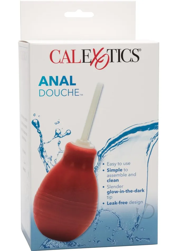 Water Systems Anal Anal Douche Glow in The Dark Tip Red And Clear