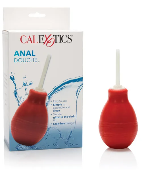 Water Systems Anal Anal Douche Glow in The Dark Tip Red And Clear Water Systems Anal Anal Douche Glow in The Dark Tip Red And Clear