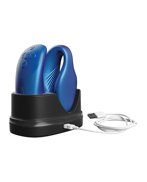 WeVibe Chorus Rechargeable Couples Vibrator with Squeeze Remote Control Cosmic Blue We Vibe Female Sex Toys WeVibe Chorus Rechargeable Couples Vibrator with Squeeze Remote Control Cosmic Blue We Vibe Female Sex Toys