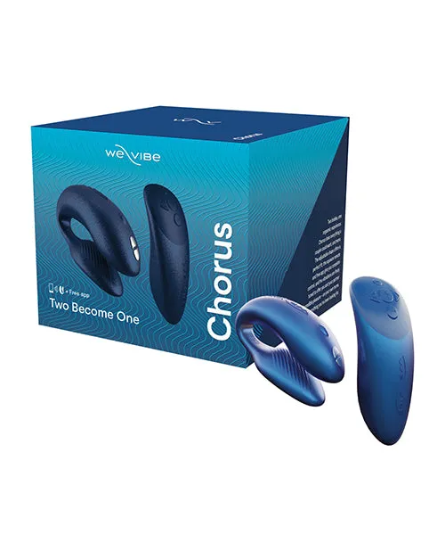 WeVibe Chorus Rechargeable Couples Vibrator with Squeeze Remote Control Cosmic Blue We Vibe Female Sex Toys WeVibe Chorus Rechargeable Couples Vibrator with Squeeze Remote Control Cosmic Blue We Vibe Female Sex Toys