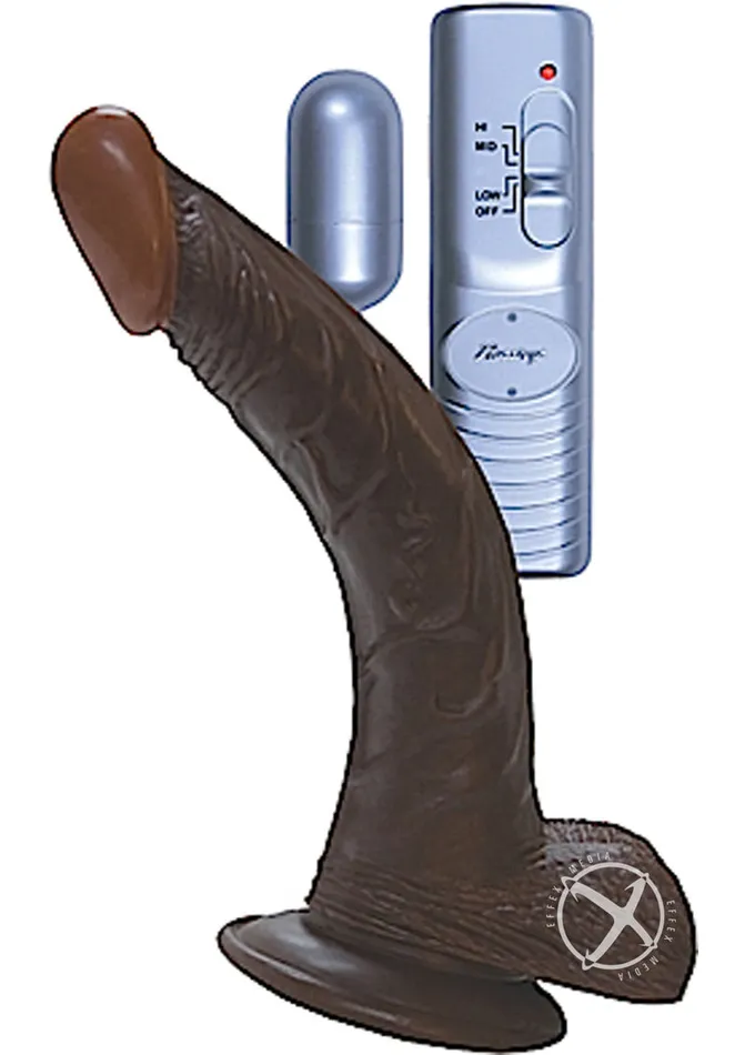 Whoppers Female Sex Toys All American Whoppers Vibrating Dildo with Balls and Bullet with Wired Remote Control 8in Chocolate Whoppers Female Sex Toys All American Whoppers Vibrating Dildo with Balls and Bullet with Wired Remote Control 8in Chocolate