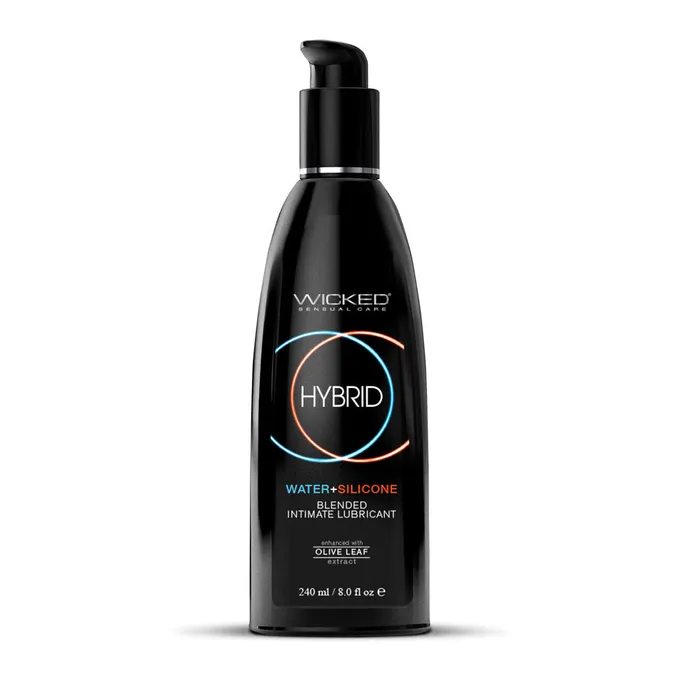 Wicked Lubricants Wicked Hybrid Water Silicone Blended Lubricant