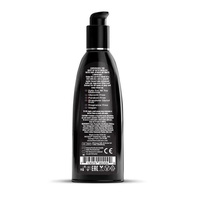 Wicked Lubricants Wicked Hybrid Water Silicone Blended Lubricant