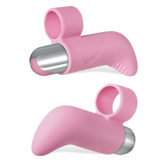 Wild Night Fantasies Female Sex Toys Adam Eve Silicone Rechargeable Finger Vibe
