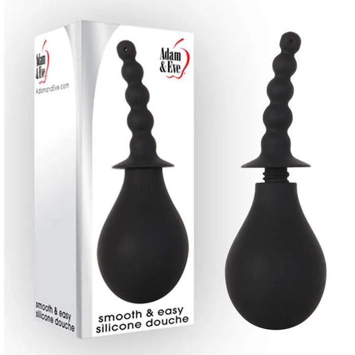 Wild Night Fantasies Male Sex Toys Adam Eve Smooth Easy Silicone Douche