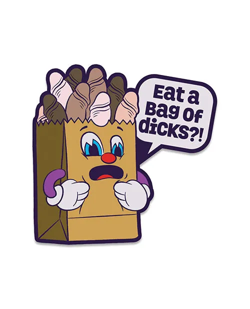 Wood Rocket Anal Fuck Buddies Bag of Dicks Enamel Pin Multicolor Wood Rocket Anal Fuck Buddies Bag of Dicks Enamel Pin Multicolor