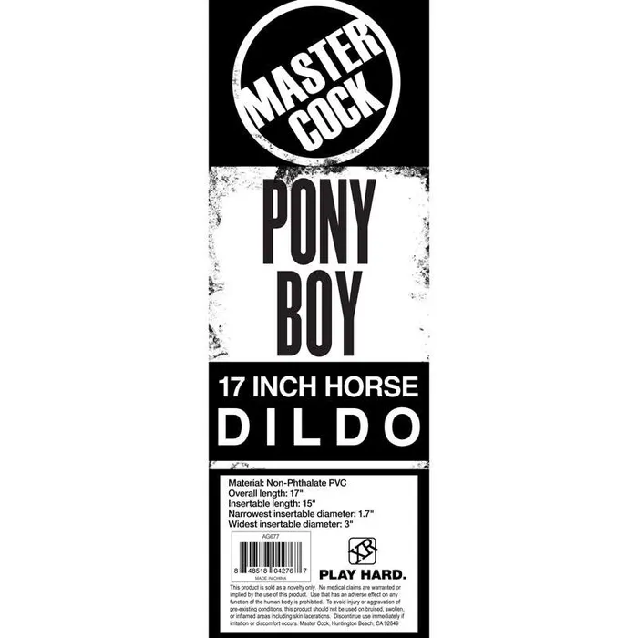XR Brands Master Cock 17 Inch Horse Dildo Dildos
