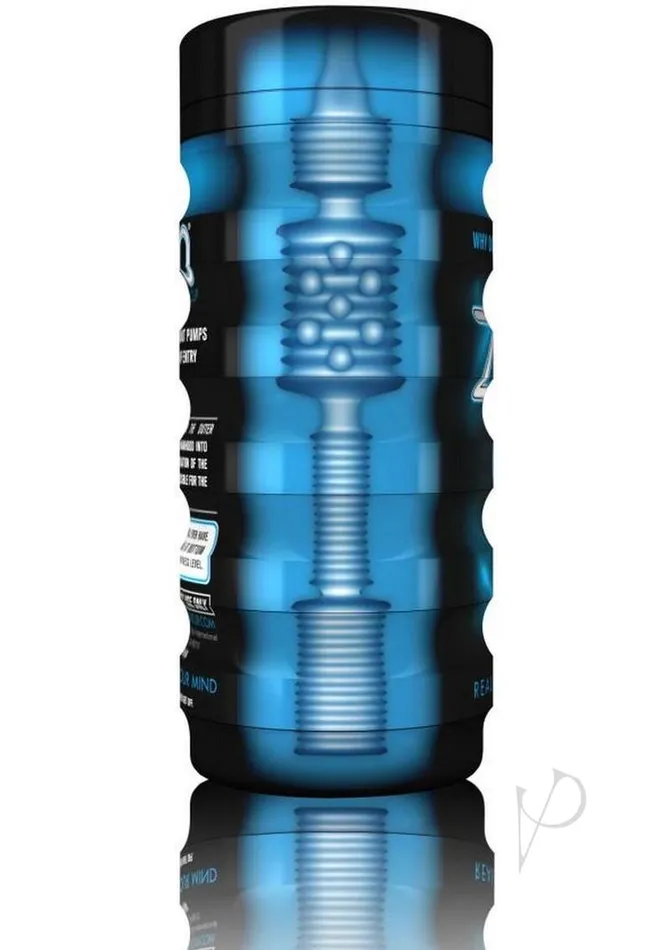 Zolo ZOLO Back Door Cup Masturbator Blue Male Sex Toys